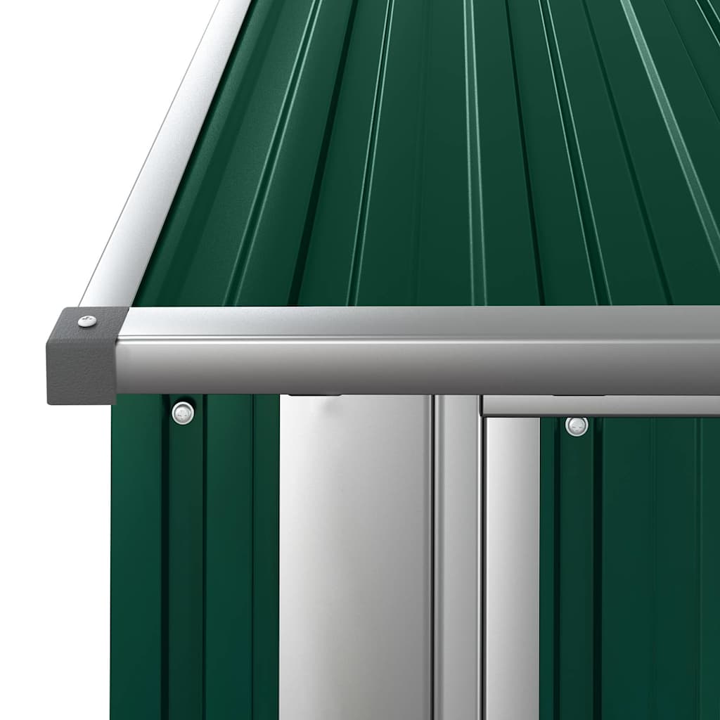 Sheds Garages & Carports Metal Garden Shed Green Anthracite Brown Grey Plastic 1