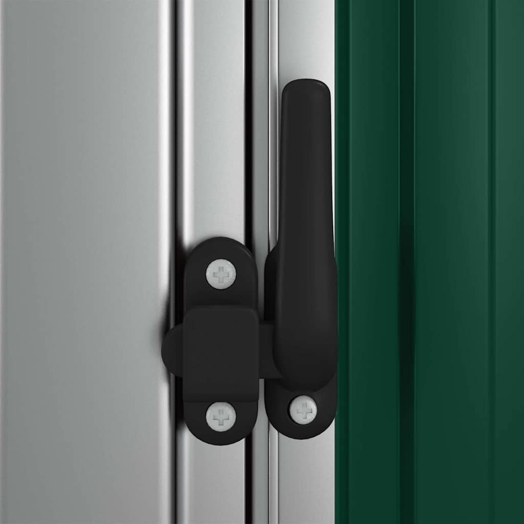 Sheds Garages & Carports Metal Garden Shed Green Anthracite Brown Grey Plastic 1