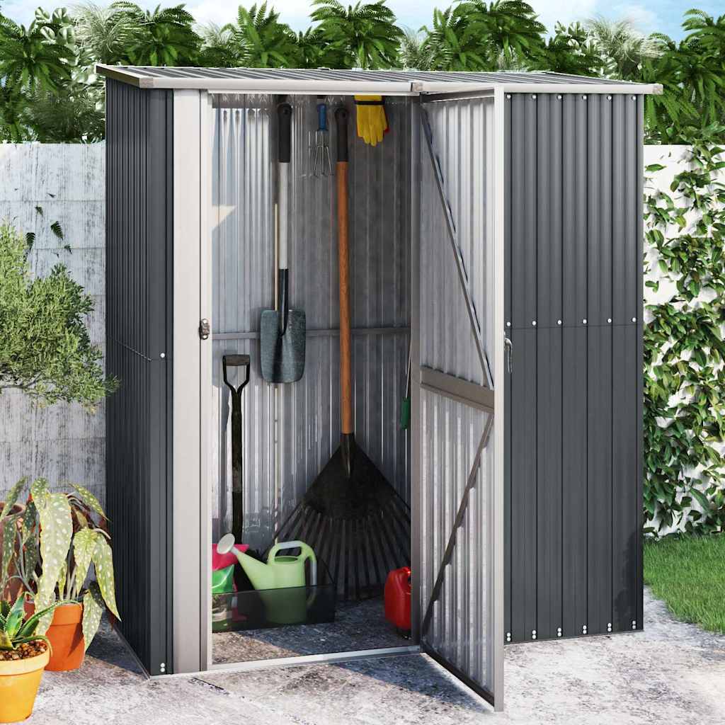 Sheds Garages & Carports Metal Garden Shed Green Anthracite Brown Grey Plastic 1
