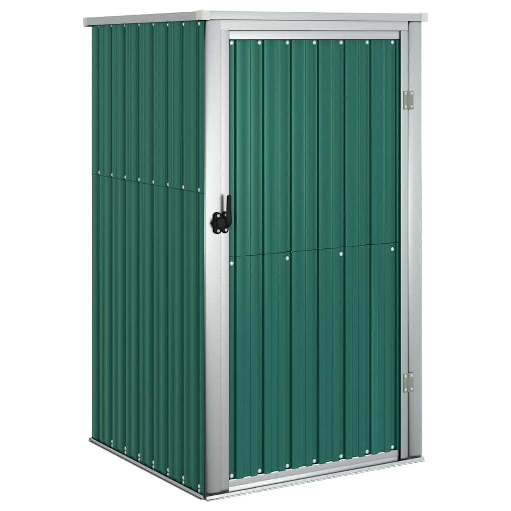 Sheds Garages & Carports Garden Tool Shed Galvanised Steel green grey brown LED