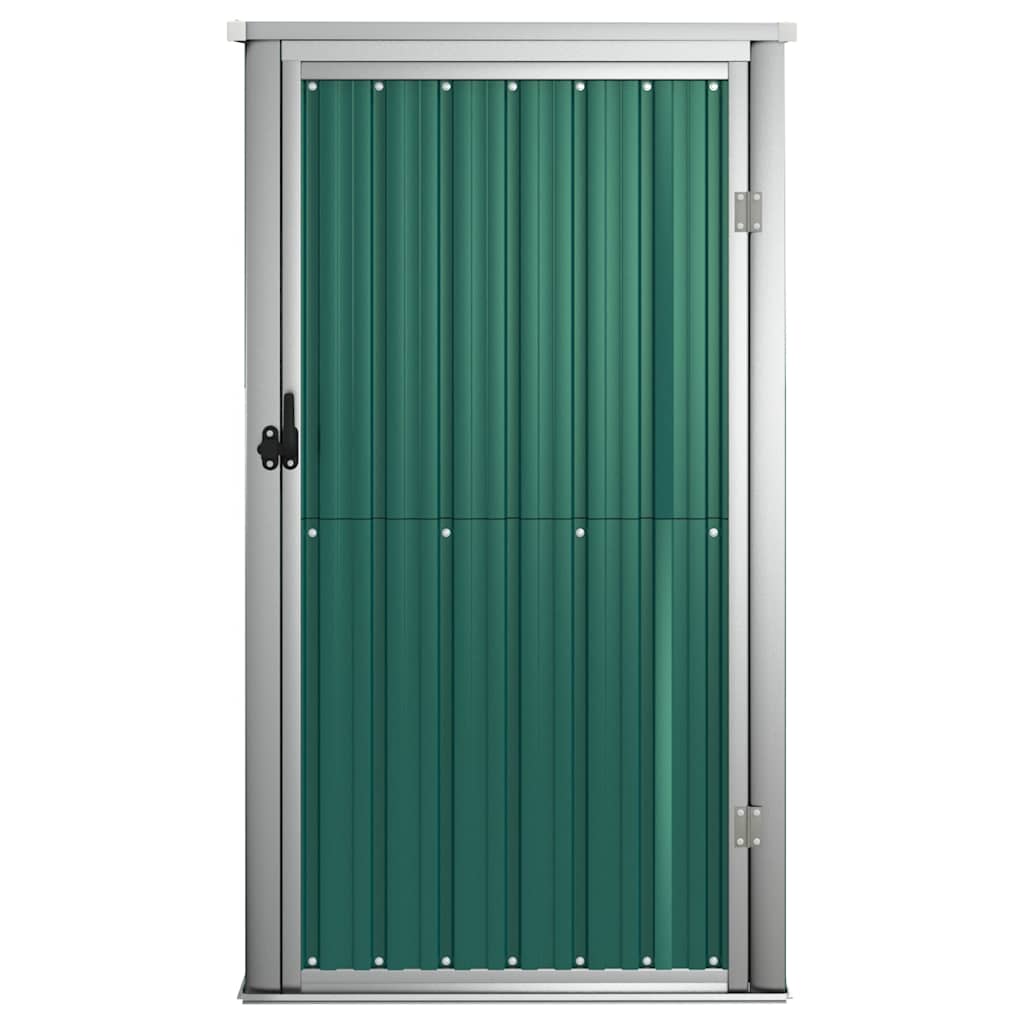Sheds Garages & Carports Garden Tool Shed Galvanised Steel green grey brown LED