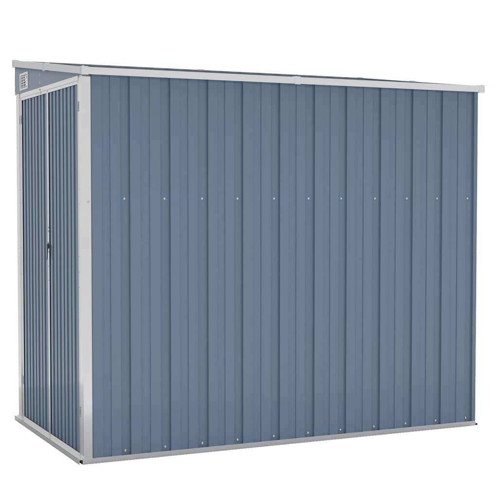 Wall-Mounted Garden Shed Galvanised Steel