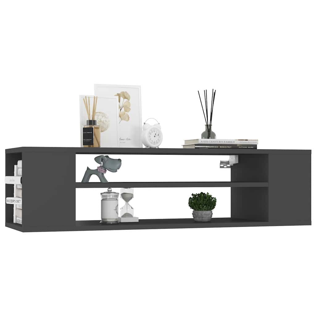 Entertainment Centres & Tv Stands Wall Mounted Cabinet 100Cm Floating Media Unit