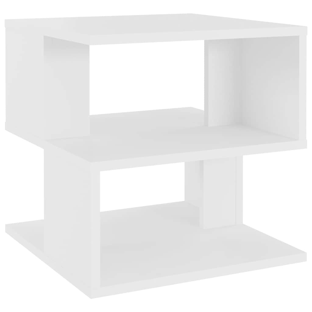 End Tables Brown Oak Side Table Storage Bedside Cabinet 40X40X40Cm Sonoma Oak 40