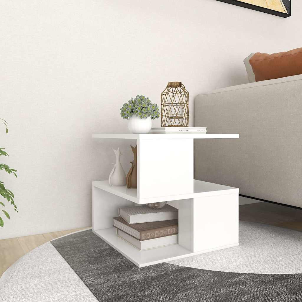 End Tables Brown Oak Side Table Storage Bedside Cabinet 40X40X40Cm Sonoma Oak 40