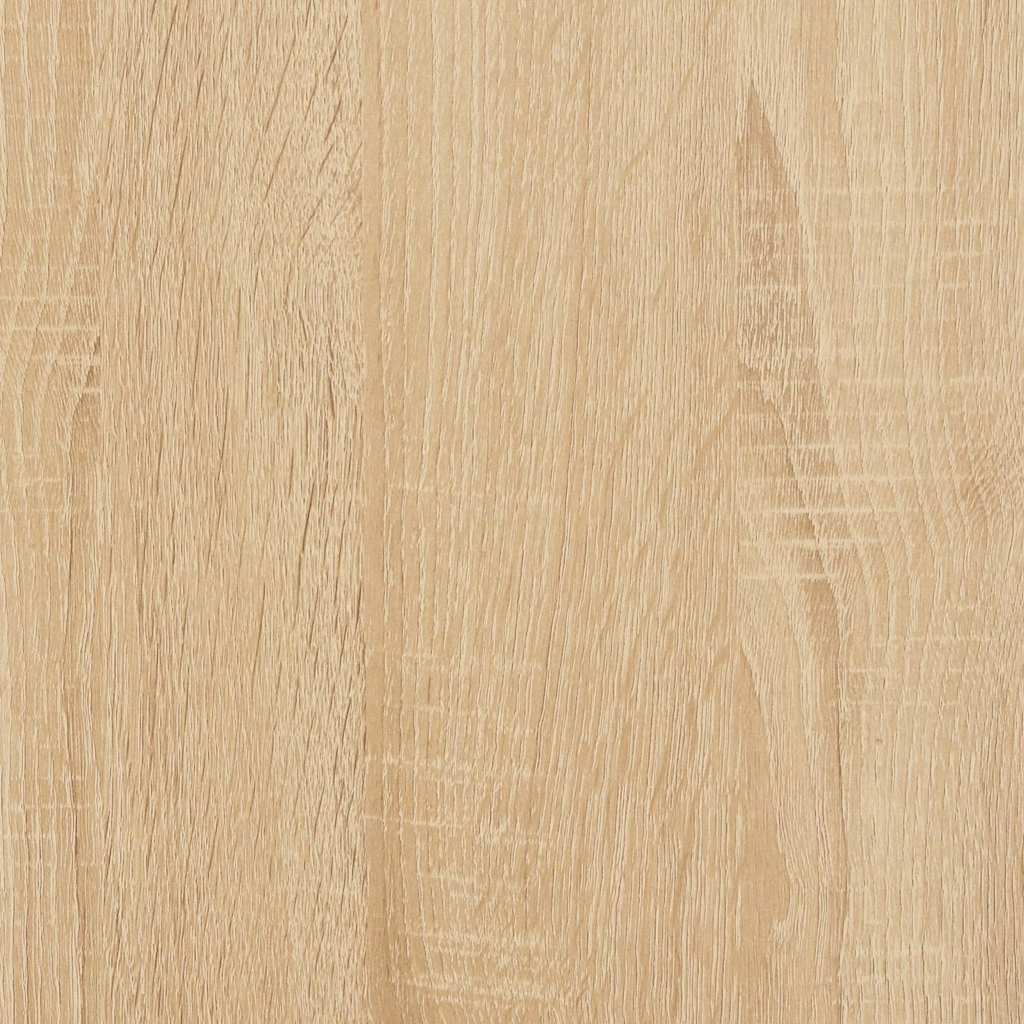 End Tables Brown Oak Side Table Storage Bedside Cabinet 40X40X40Cm Sonoma Oak 40