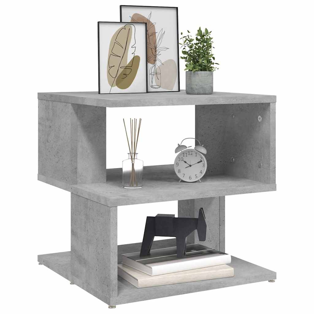 End Tables Brown Oak Side Table Storage Bedside Cabinet 40X40X40Cm Sonoma Oak 40