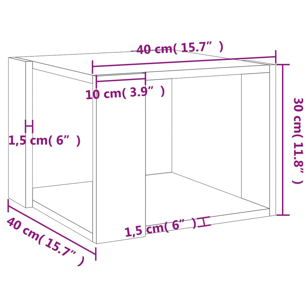 Coffee Table Engineered Wood