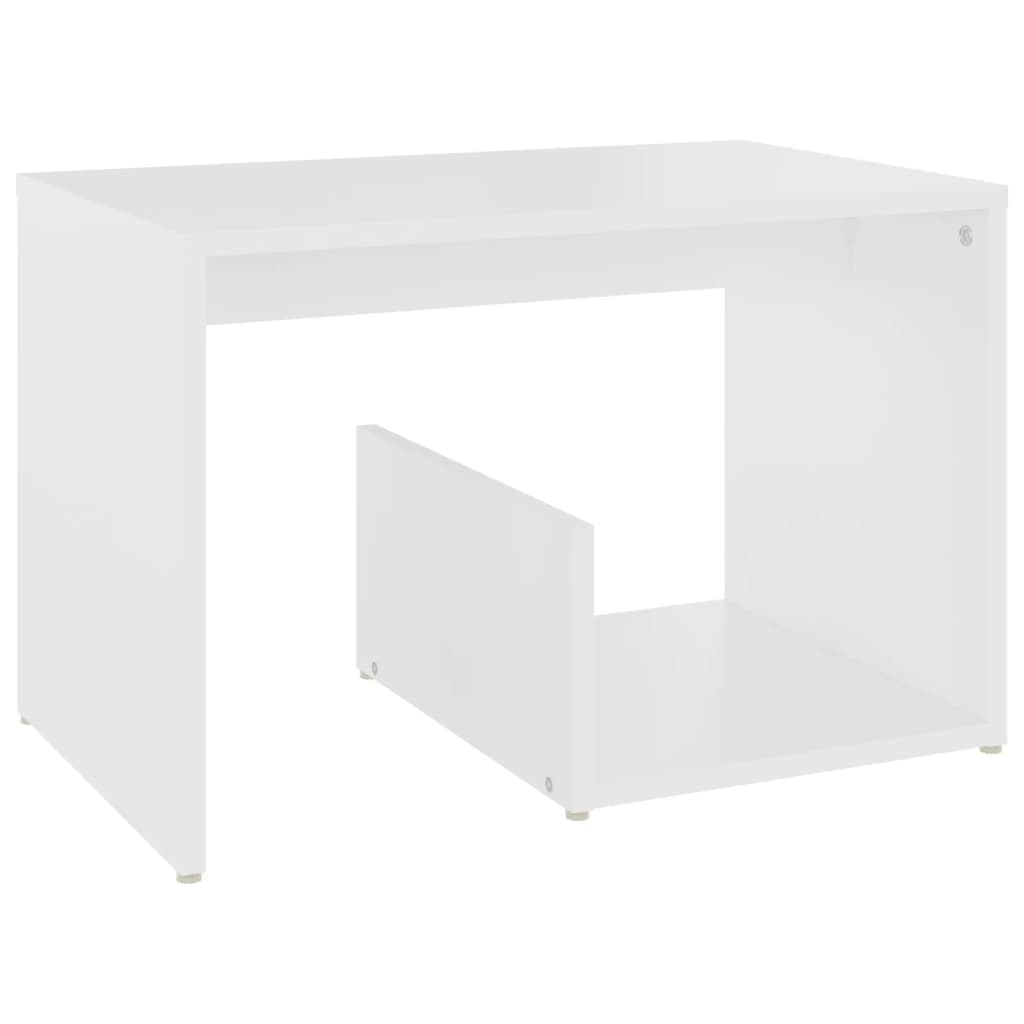 Side Table 59X36X38 Cm Engineered Wood