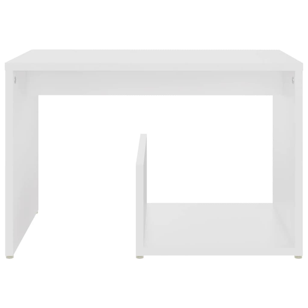 Side Table 59X36X38 Cm Engineered Wood