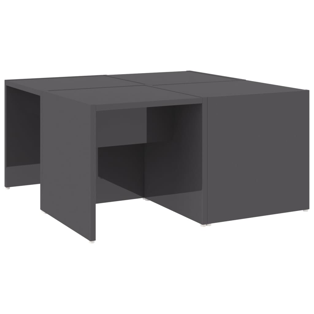 Coffee Tables 4 Pcs 33X33X33 Cm Engineered Wood