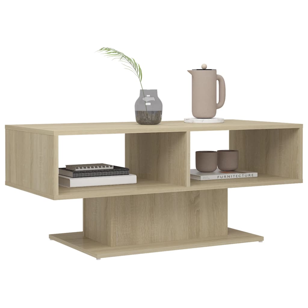 Coffee Table 103.5X50X44.5 Cm Engineered Wood