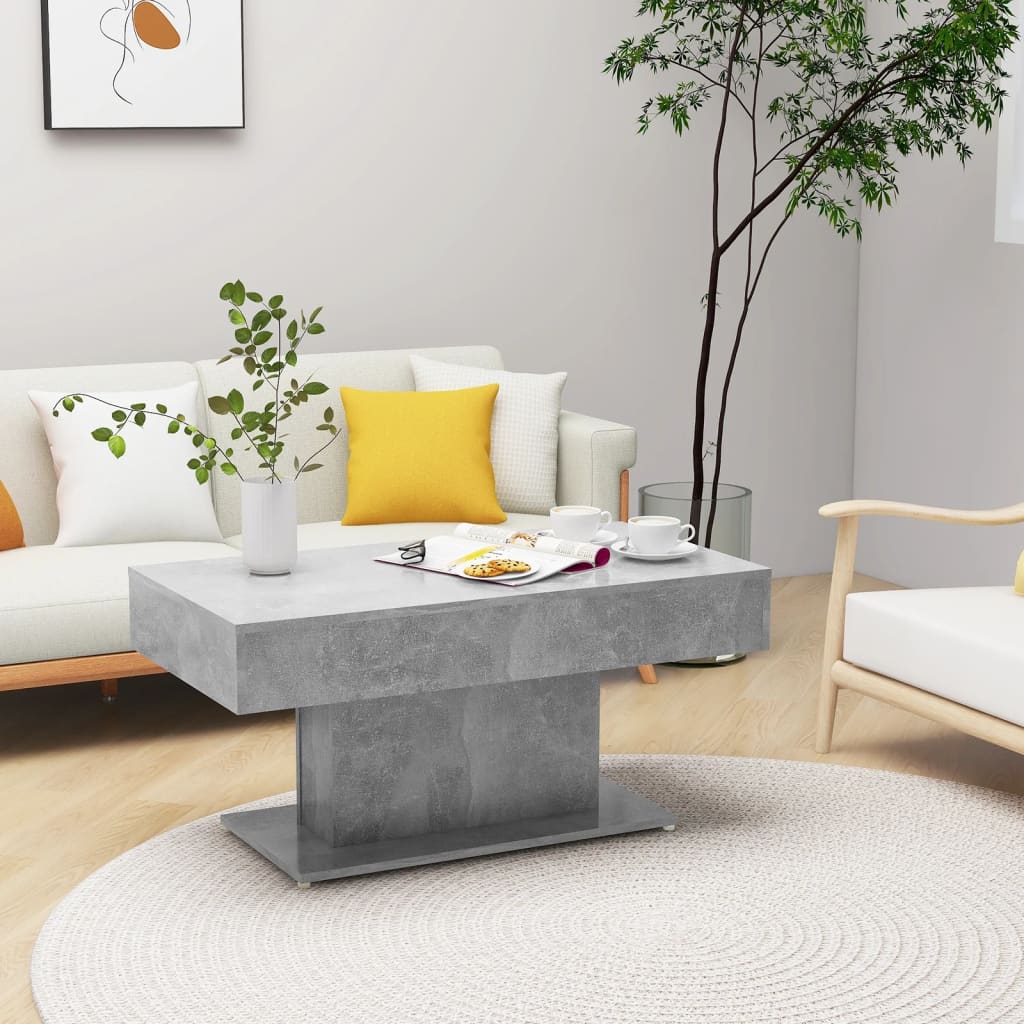 Coffee Table 96X50X45 Cm Engineered Wood
