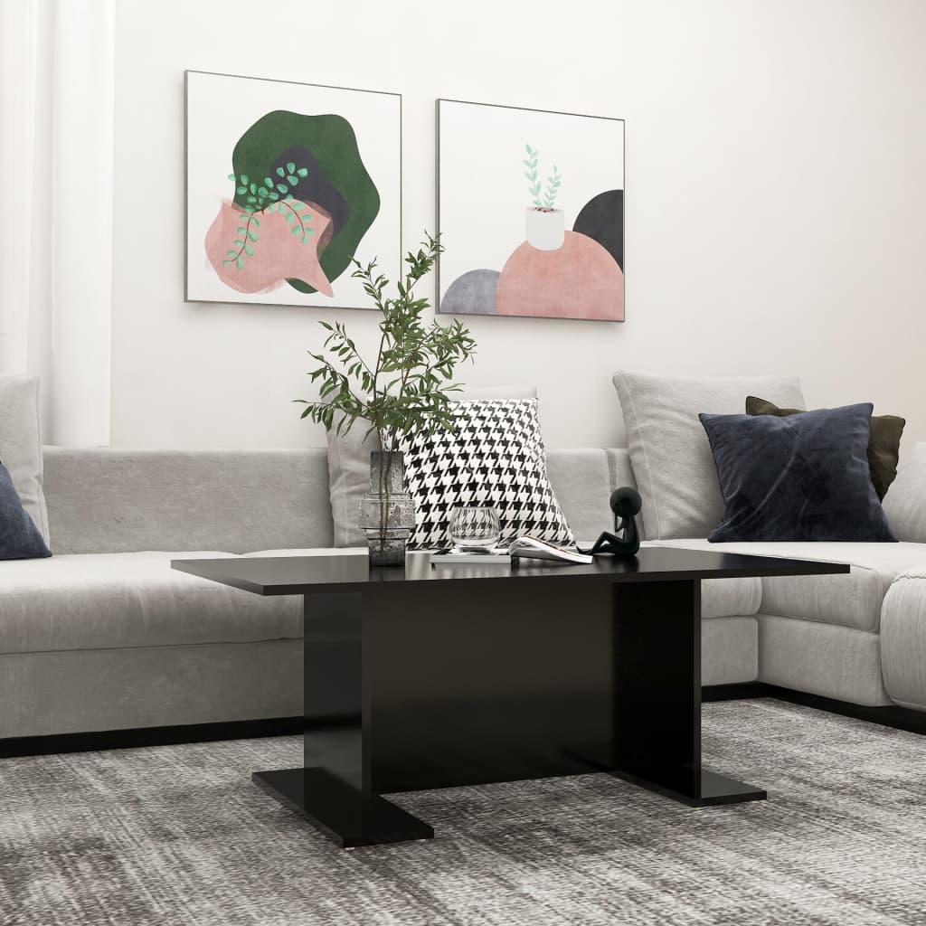 Coffee Table 103.5X60X40 Cm Engineered Wood