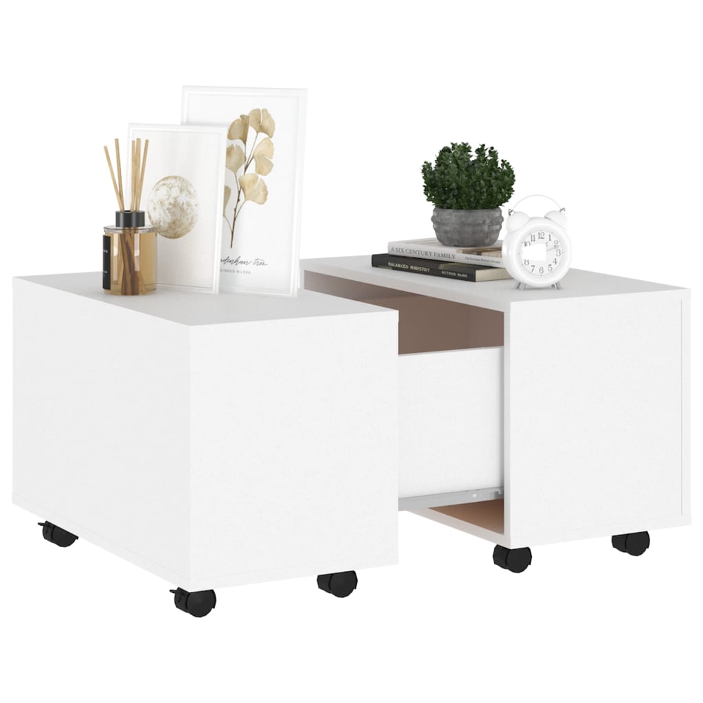 Coffee Table 60X60X38 Cm Engineered Wood