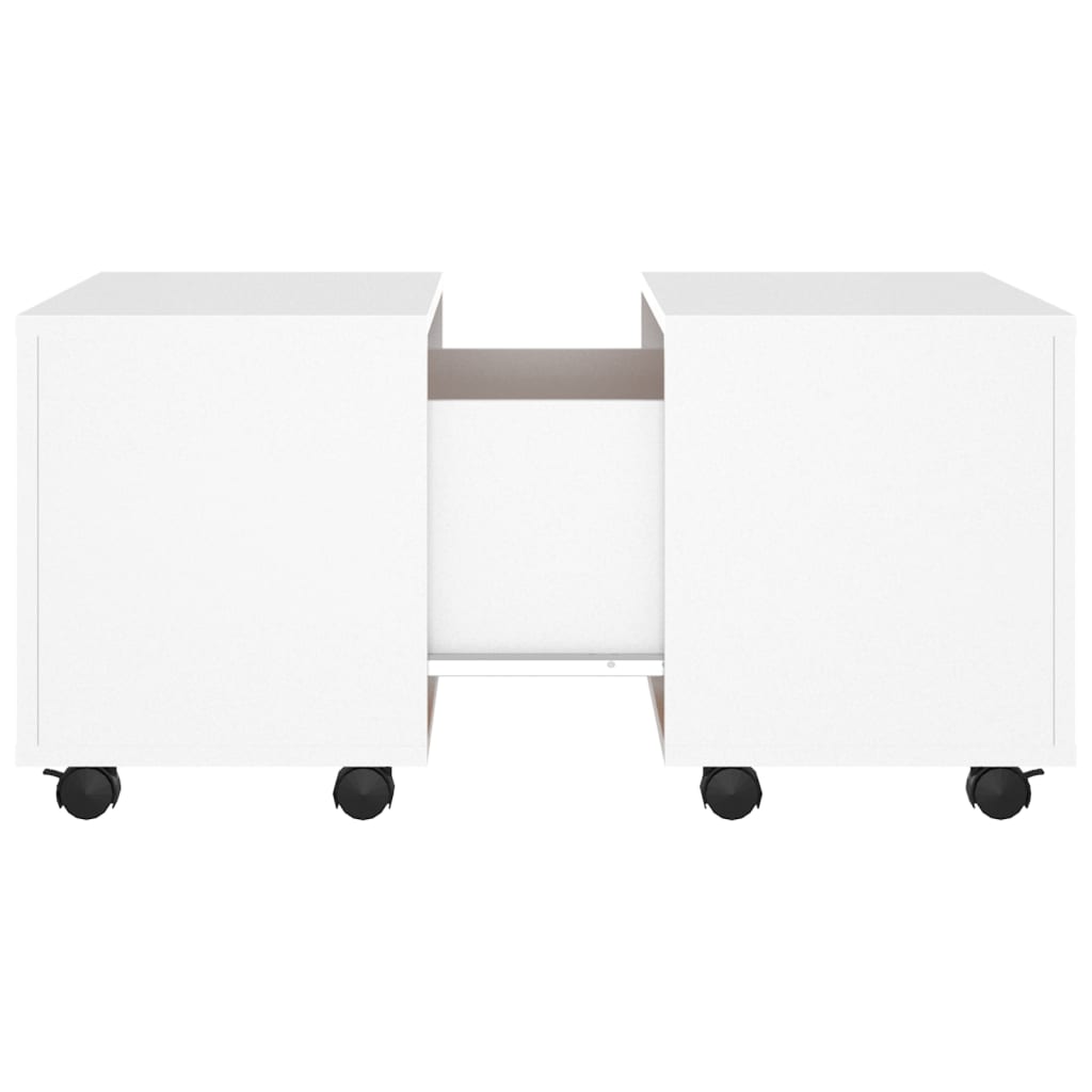 Coffee Table 60X60X38 Cm Engineered Wood