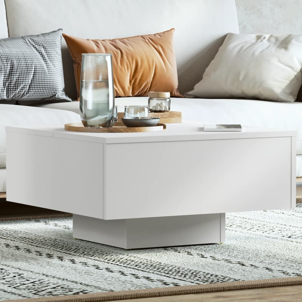 Coffee Table 60X60X31.5 Cm Engineered Wood