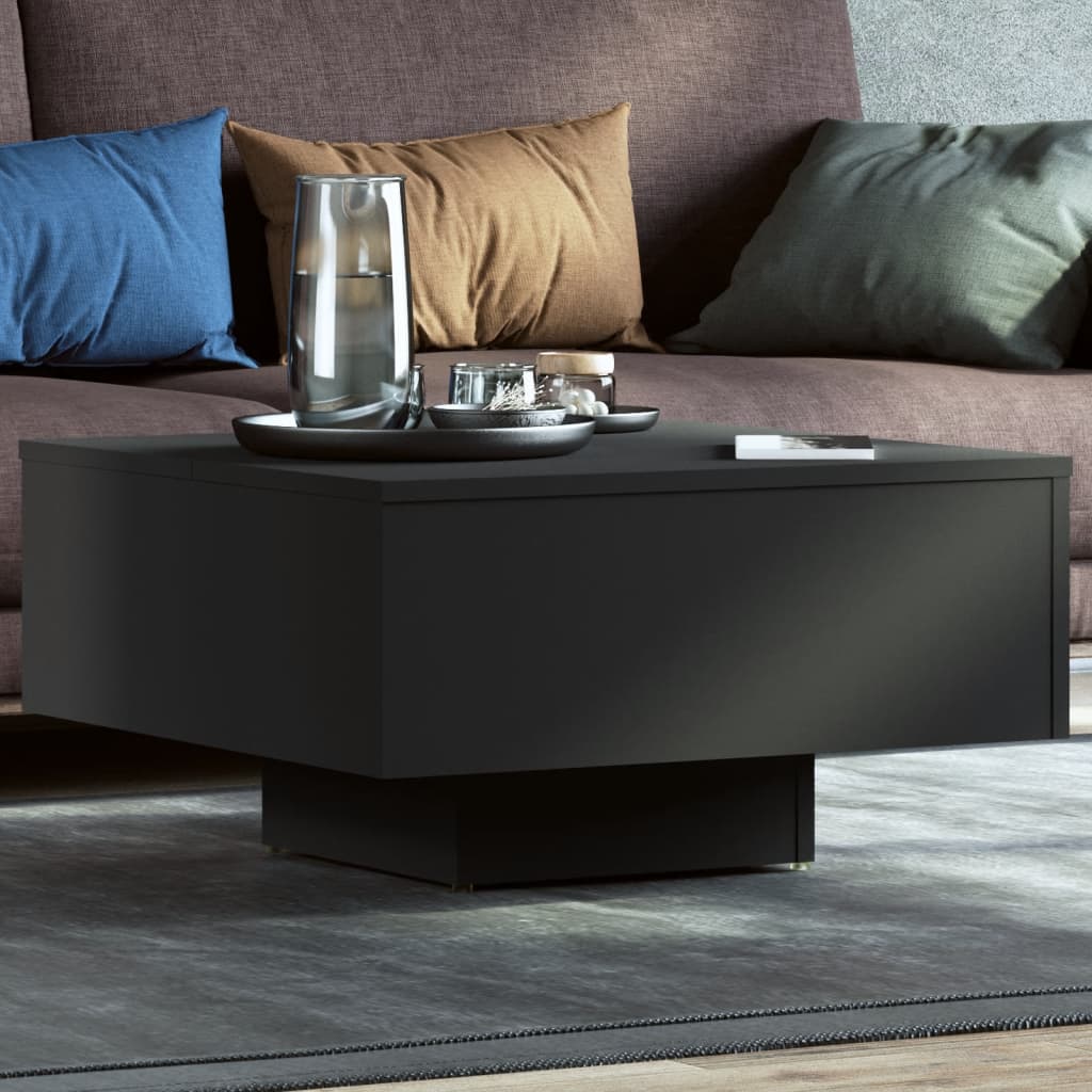 Coffee Table 60X60X31.5 Cm Engineered Wood