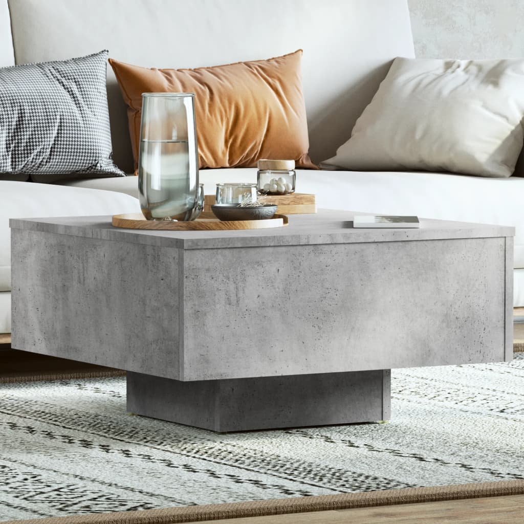 Coffee Table 60X60X31.5 Cm Engineered Wood