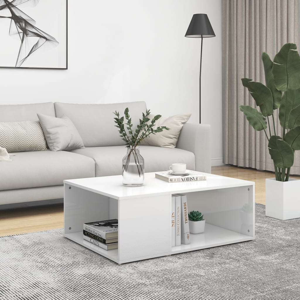 Coffee Table 90X67X33 Cm Engineered Wood
