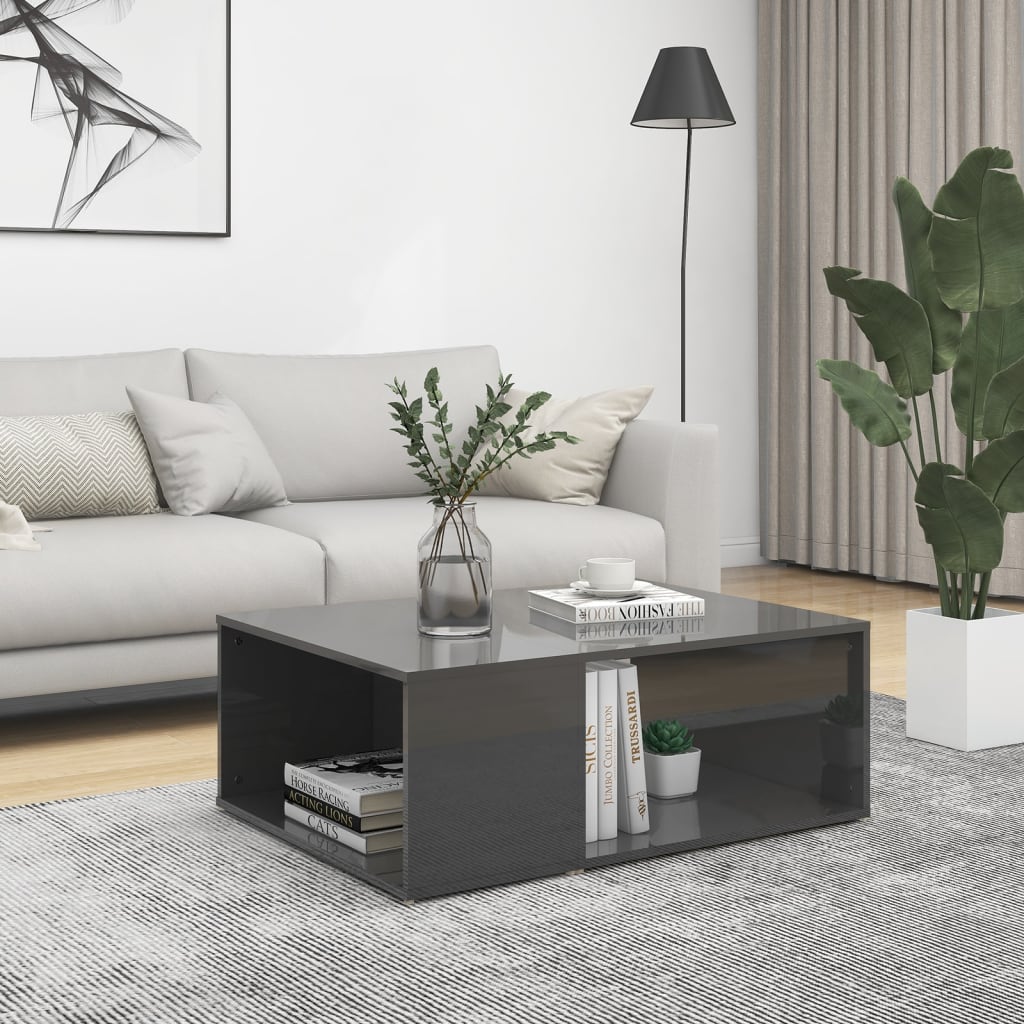 Coffee Table 90X67X33 Cm Engineered Wood
