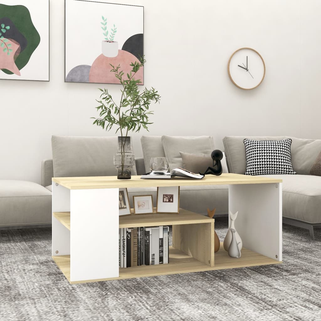 Coffee Table 100X50X40 Cm Engineered Wood