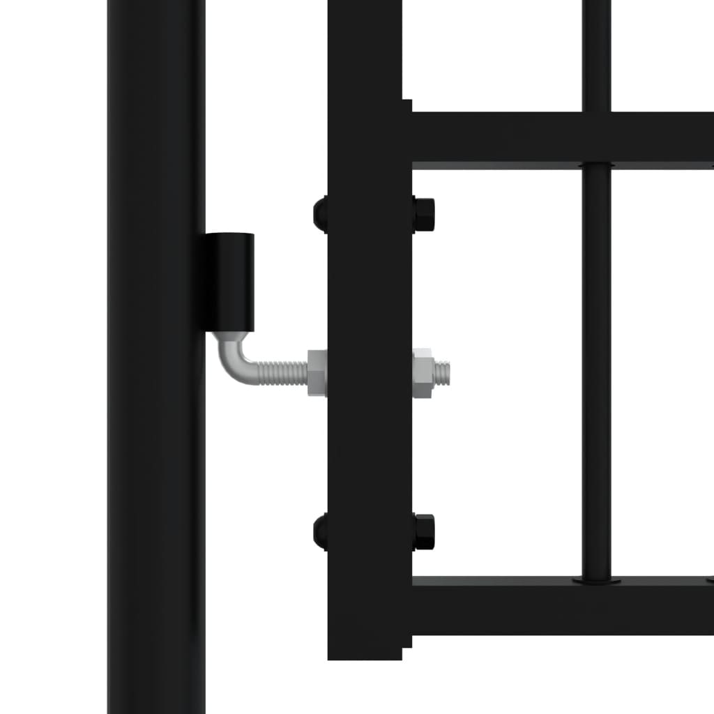 Fence Gate Kampen With Spear Top Steel