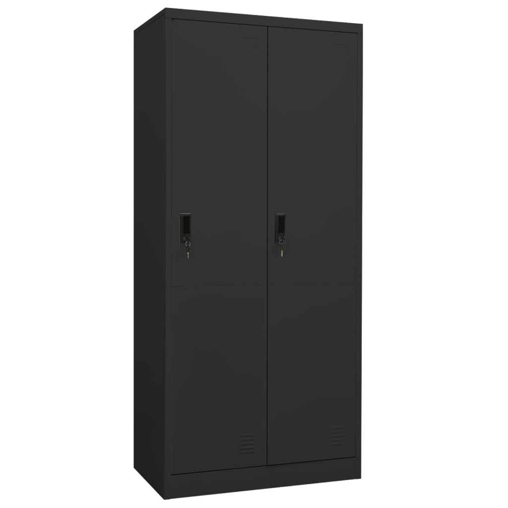 Wardrobe 80X50X180 Cm Steel