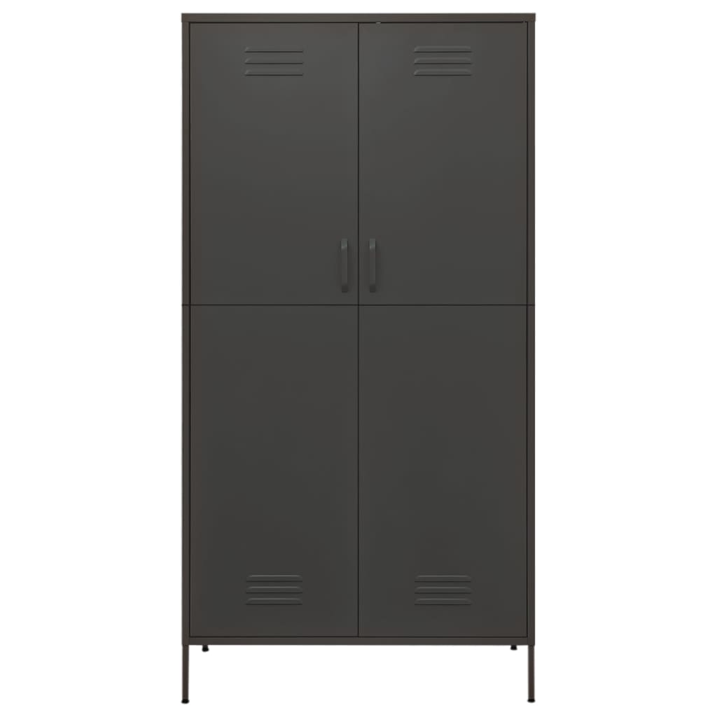 Wardrobe 90X50X180 Cm Steel