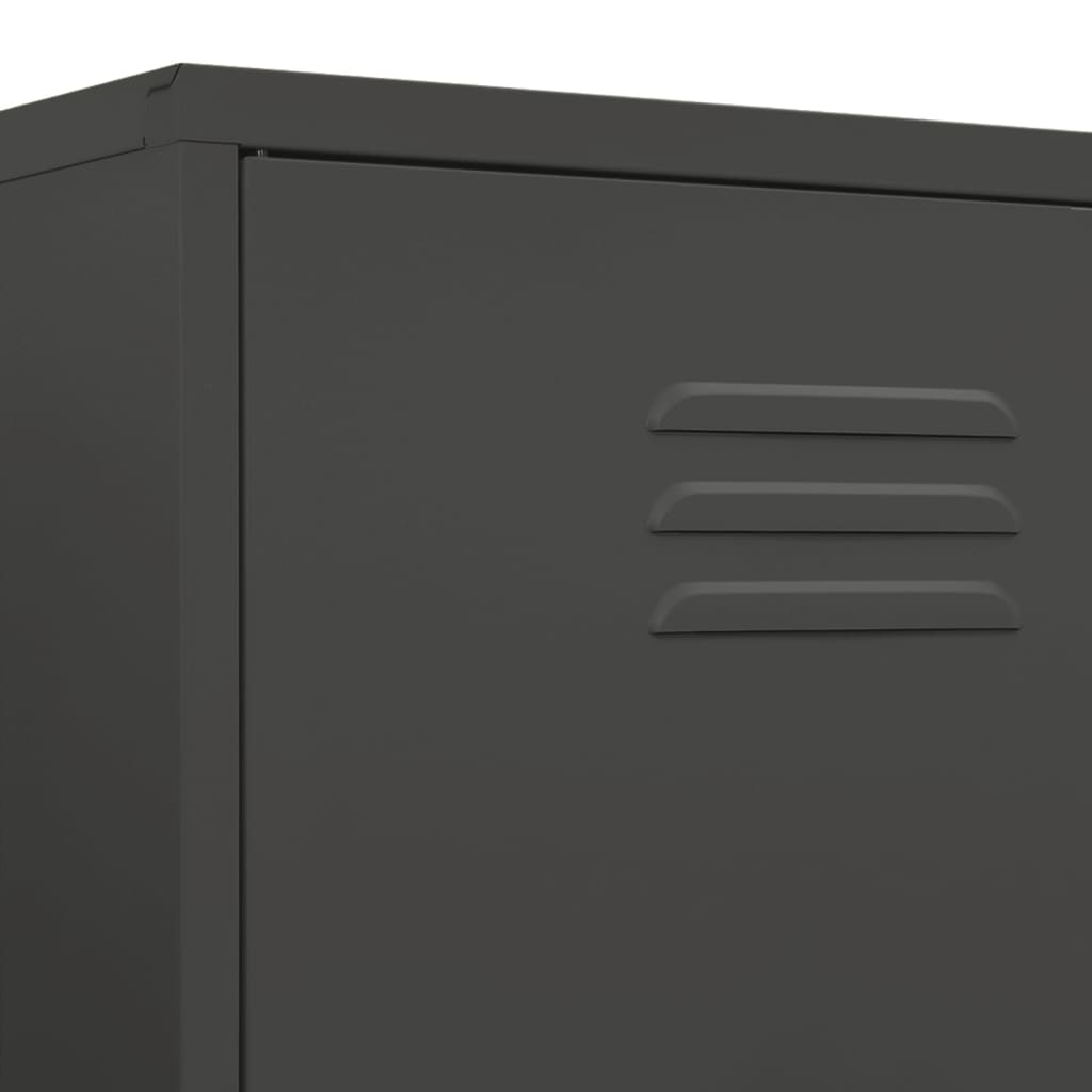Wardrobe 90X50X180 Cm Steel