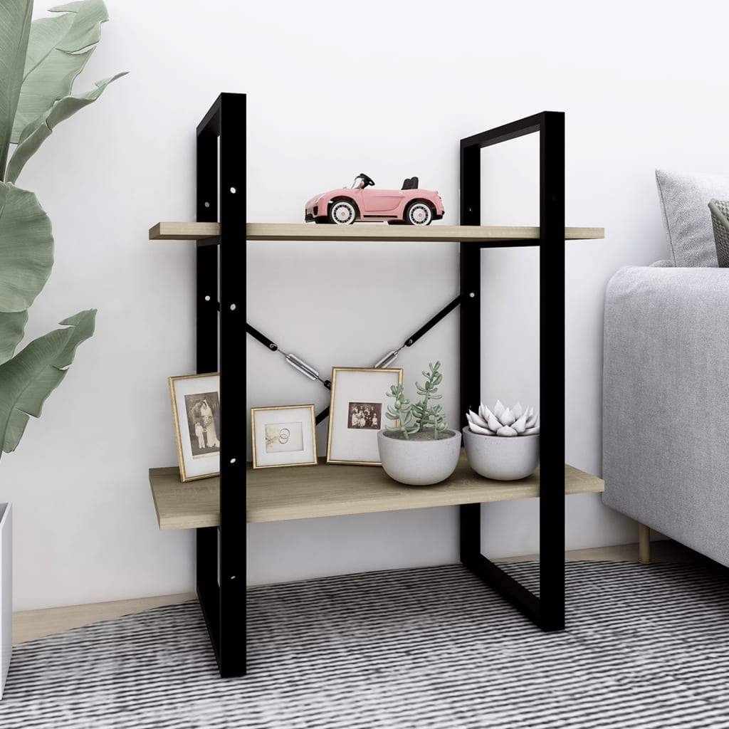 2-Tier Book Cabinet 60X30X