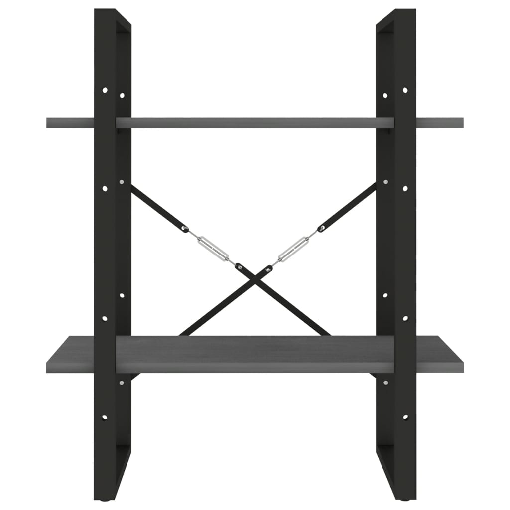 2-Tier Book Cabinet 60X30X