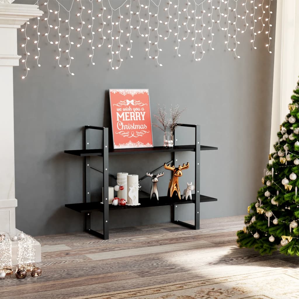 2-Tier Book Cabinet 100X30X