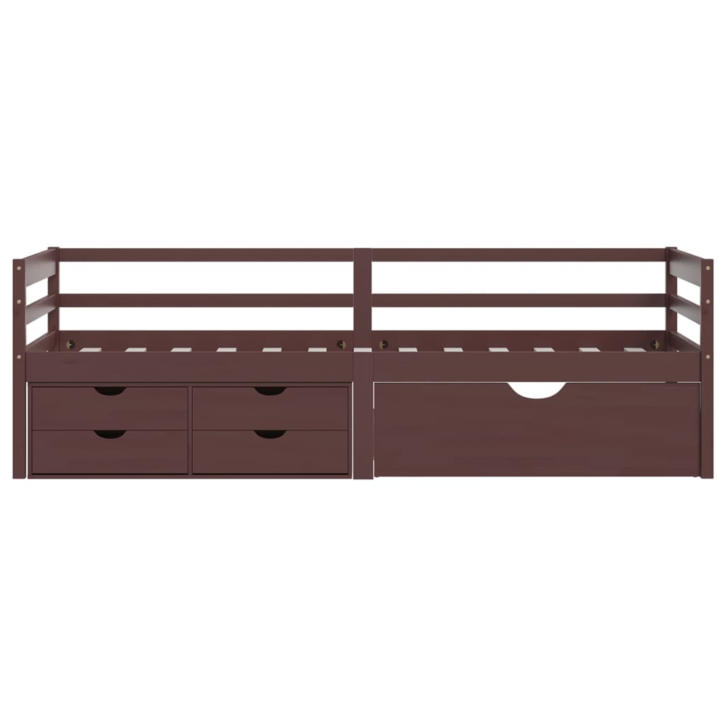 Bed Frame With Storage Without Mattress 90X200 Cm