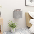 Bedside Cabinet 30.5X30X30 Cm Engineered Wood