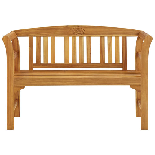 Garden Bench 114 Cm Solid Acacia Wood