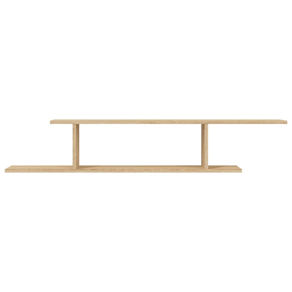 Wall-Mounted Tv Shelf 125X18X23 Cm Engineered Wood