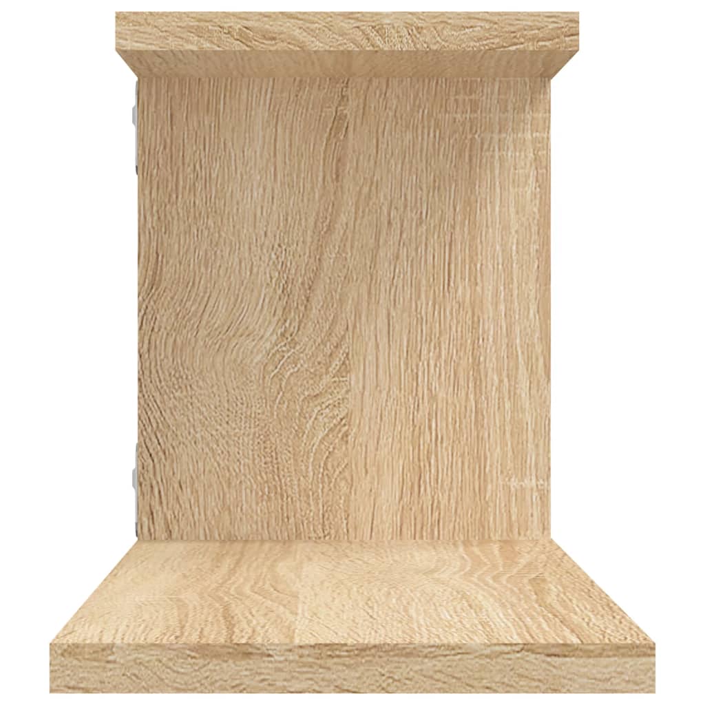 Wall-Mounted Tv Shelf 125X18X23 Cm Engineered Wood