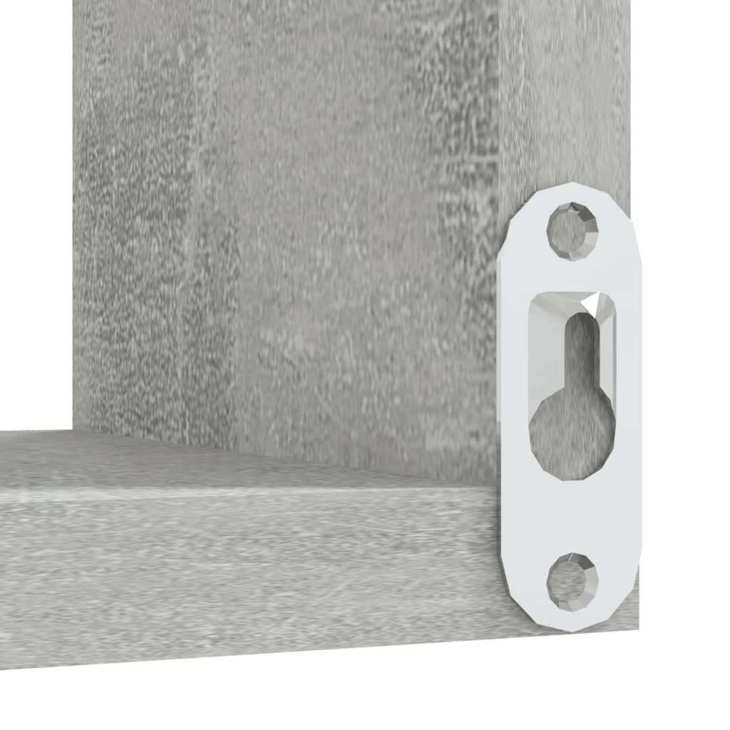 Wall Corner Shelf 2 Pcs 40X40X50 Cm Engineered Wood