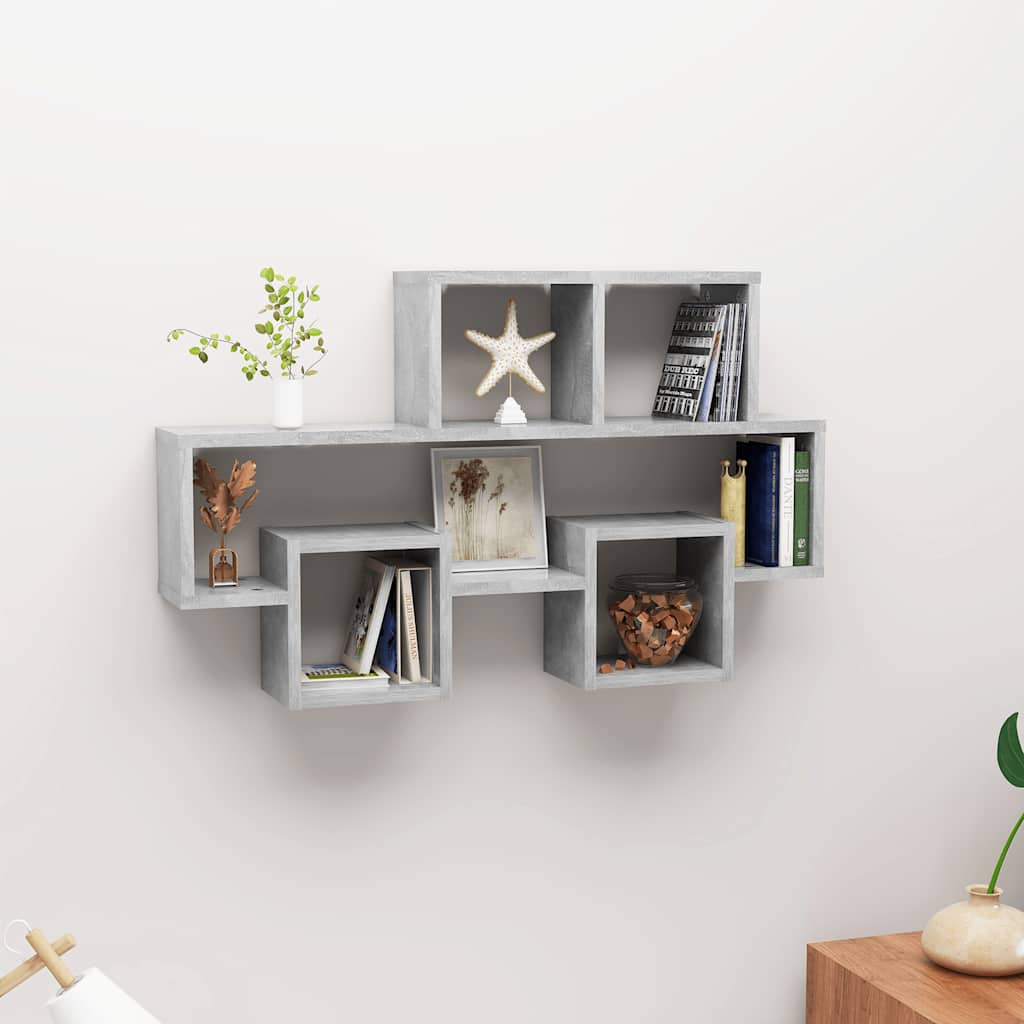 Car-Shaped Wall Shelf 82X15X51 Cm Engineered Wood