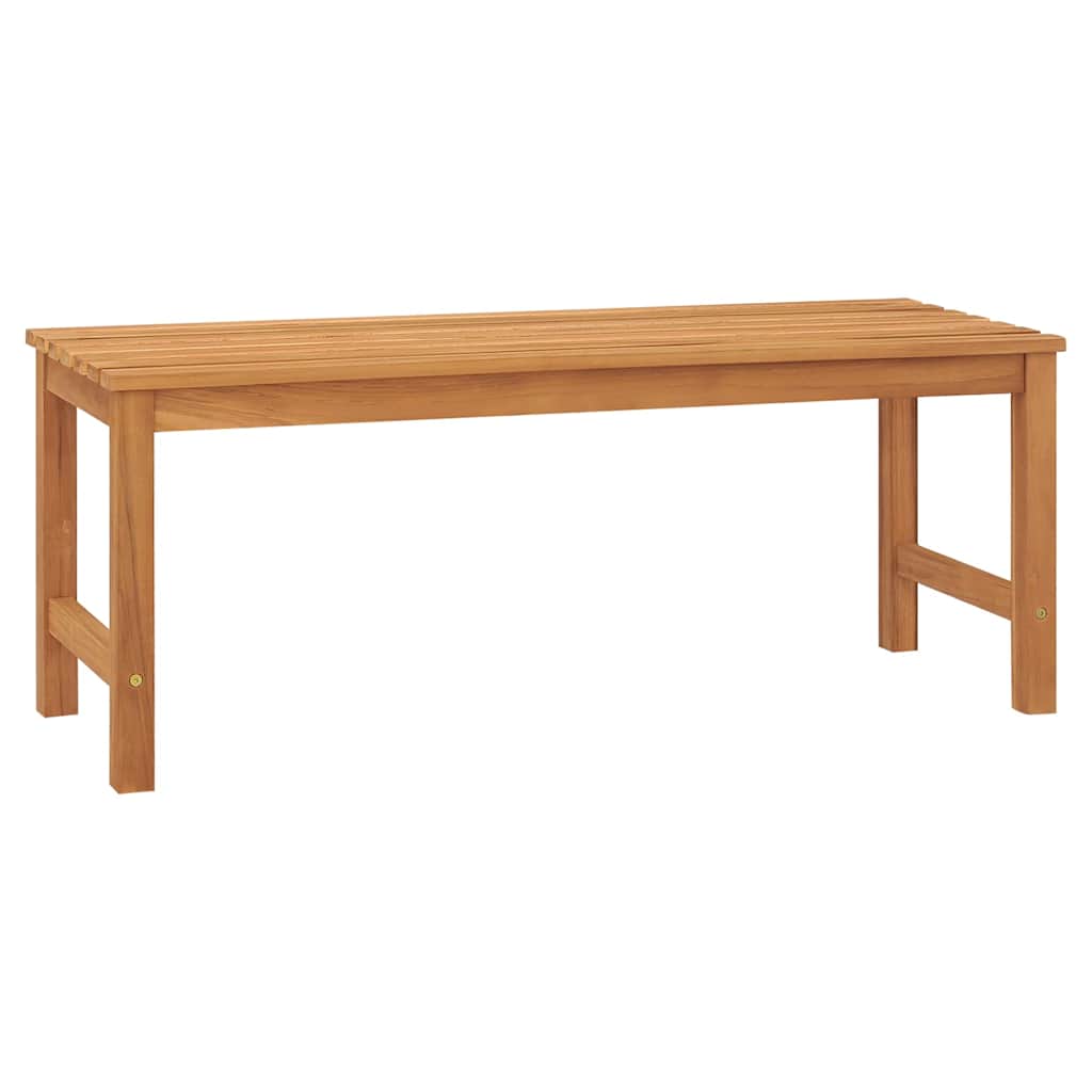 Outdoor Bench 150Cm Solid Teak Garden Heavy Duty Patio Park Wooden Seat 2 150 Cm