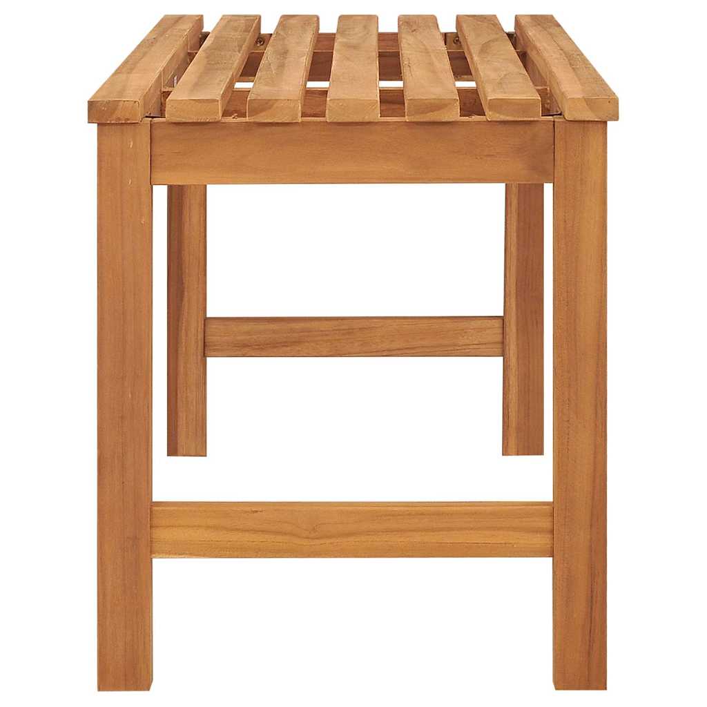 Outdoor Bench 150cm Solid Teak Garden Heavy Duty Patio Park Wooden Seat 2 150 cm