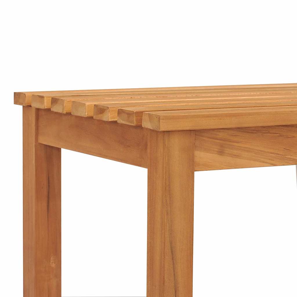 Outdoor Bench 150Cm Solid Teak Garden Heavy Duty Patio Park Wooden Seat 2 150 Cm