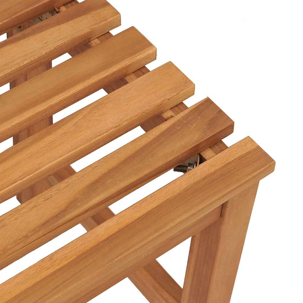 Outdoor Bench 150Cm Solid Teak Garden Heavy Duty Patio Park Wooden Seat 2 150 Cm