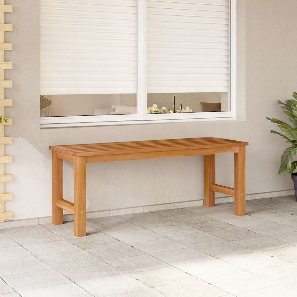 Garden Bench 150 Cm Solid Teak Wood