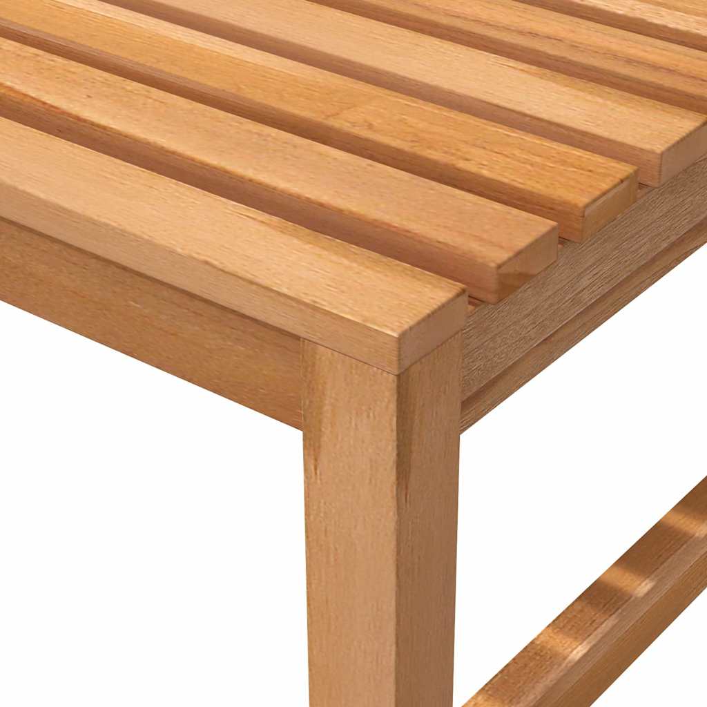 Outdoor Bench 150cm Solid Teak Garden Heavy Duty Patio Park Wooden Seat 2 150 cm