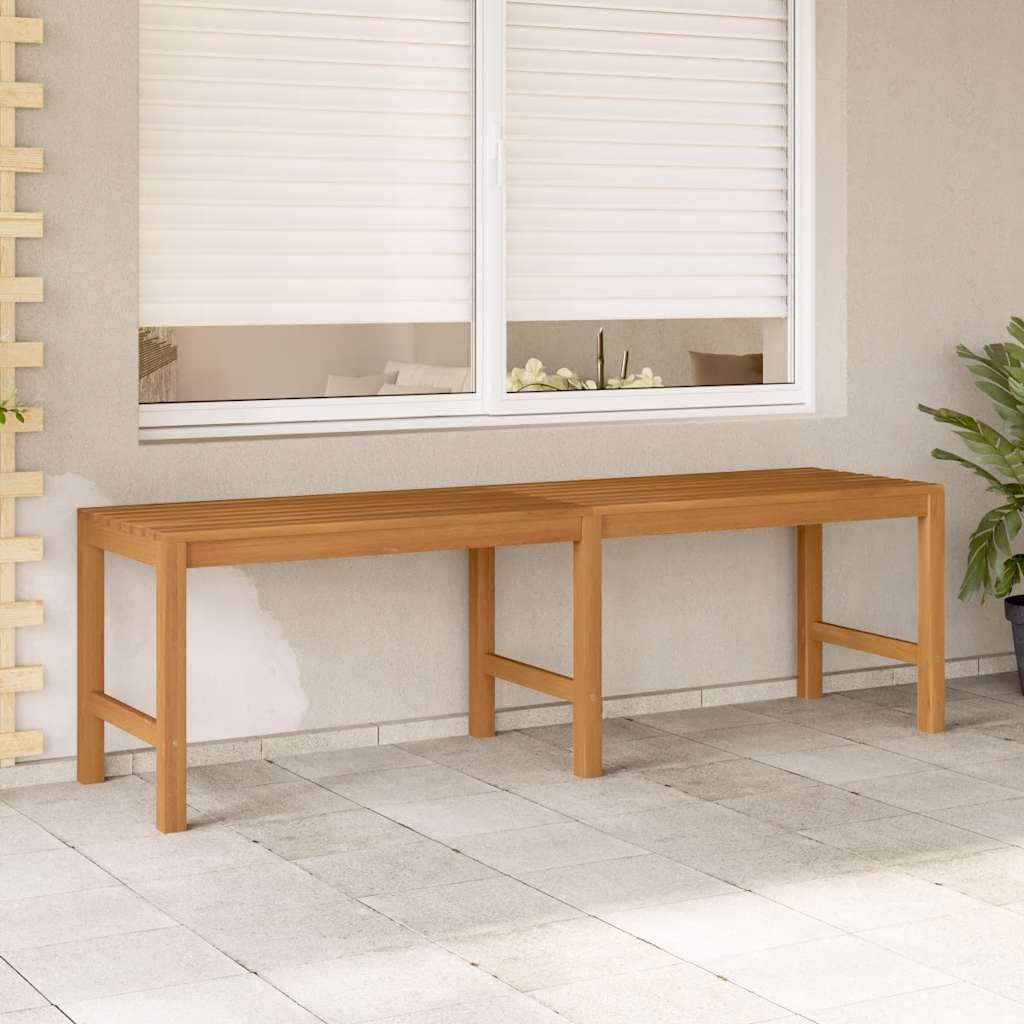 Garden Bench 150 Cm Solid Teak Wood