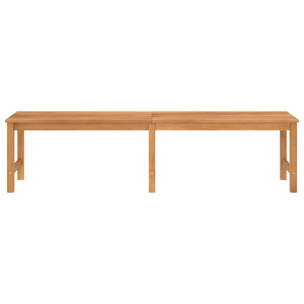 Garden Bench | Warm Teak | Solid Teak Wood | 180 Cm Length | Durable