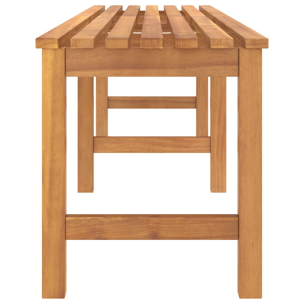 Garden Bench | Warm Teak | Solid Teak Wood | 180 Cm Length | Durable