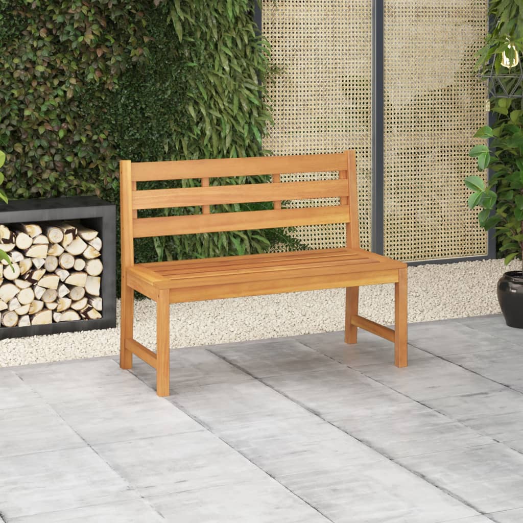 Garden Bench 180 Cm Solid Teak Wood